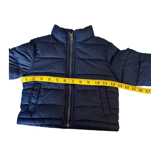 Janie and Jack Navy Blue Toddler Puffer Jacket Size 12-18 Months - Picture 5 of 12
